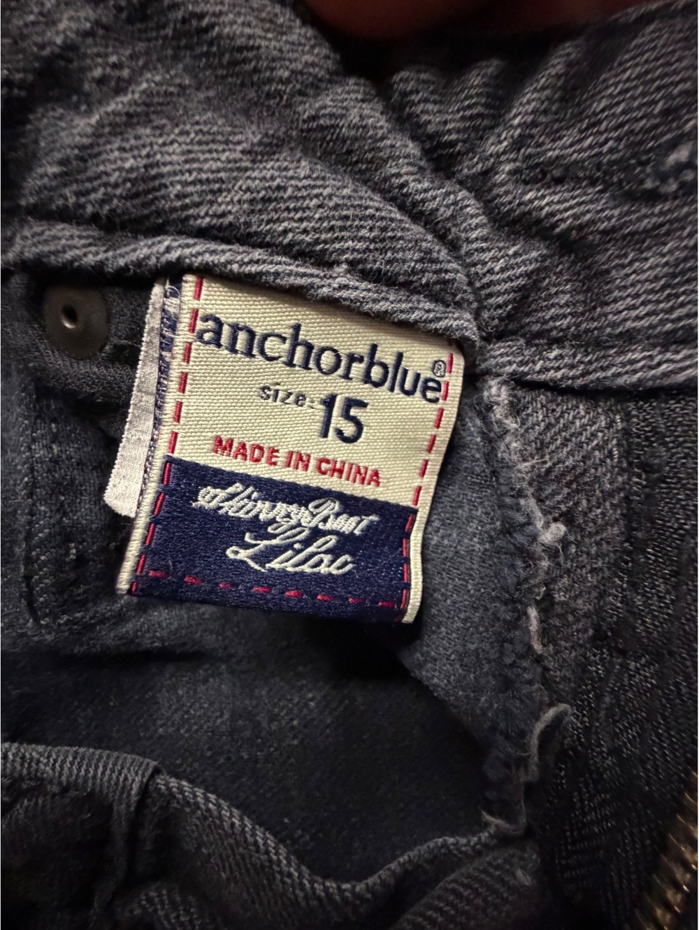 Anchor Blue Women’s Size 15 Black Bootcut Jeans Y2K
